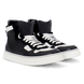 Хайтопи чоловічі чорно-білі шкіряні-замшеві М024 М024-М.Bl_w.K_S фото 1