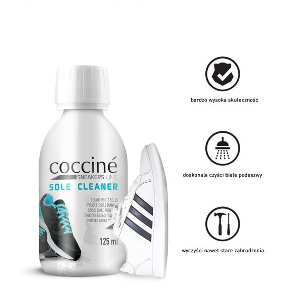 COCCINE SNEAKERS SOLE CLEANER Очисник для білих гумових підошв 125ml 5902367981501 фото