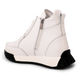 Кросівки жіночі високі білі шкіряні на байці 156/1 156/1- F.w.spr фото 3