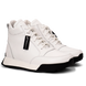 Кросівки жіночі високі білі шкіряні на байці 156/1 156/1- F.w.spr фото 1