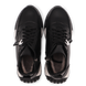 Кросівки жіночі високі чорні шкіряні на хутрі 156/1 156/1- F.Bl. - 7 фото 3
