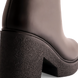 Ботинки на каблуке женские черные кожаные на меху 717 717- F.Bl фото 5